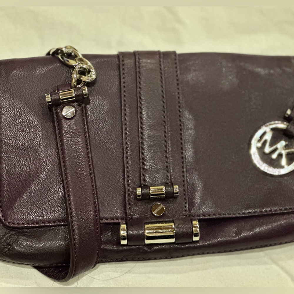 Michael Kors Purple Shoulder Bag